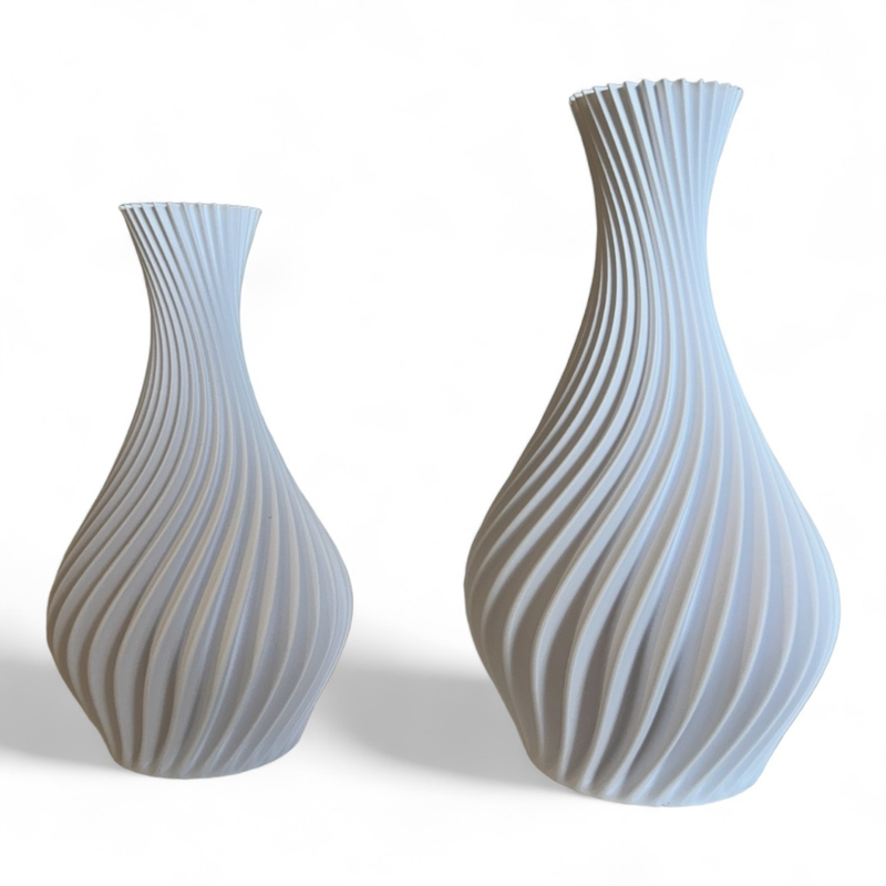 Kit Vasos Espiral Contemporâneo